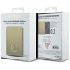 Guess Powerbank indukcyjny 5WGUPBM3AL4DMD 3000mAh złoty/gold MagSafe 4G Strassed Metal Logo