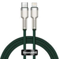 Baseus kabel Cafule Metal PD USB-C - Lightning 1,0 m zielony 20W