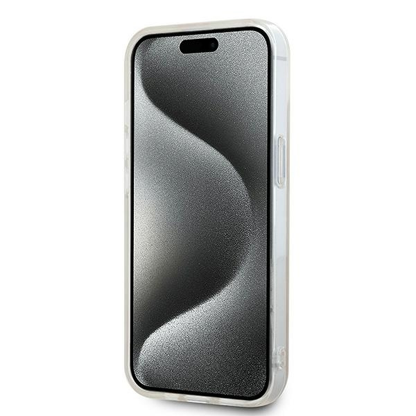 DKNY DKHMP15SHCPTSP iPhone 15 / 14 / 136.1" różowy/pink hardcase IML Checkered Mono Pattern & Printed Stripes MagSafe