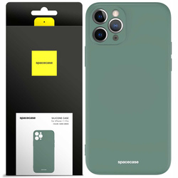 Spacecase Etui Silicone Case iPhone 11 Pro dark green