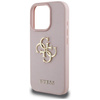Etui Guess Grained Big 4G Logo Small Classic Logo do iPhone 16 Pro różowy