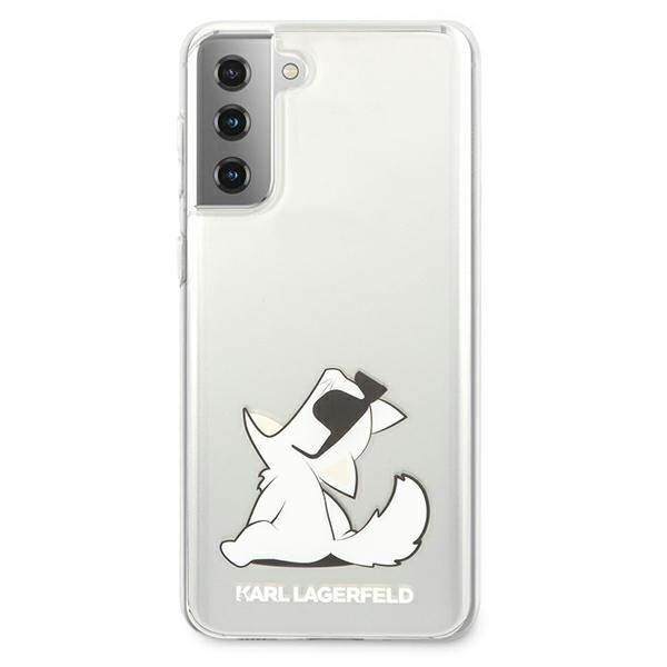 Karl Lagerfeld KLHCS21MCFNRC S21+ G996hardcase transparent Choupette Fun