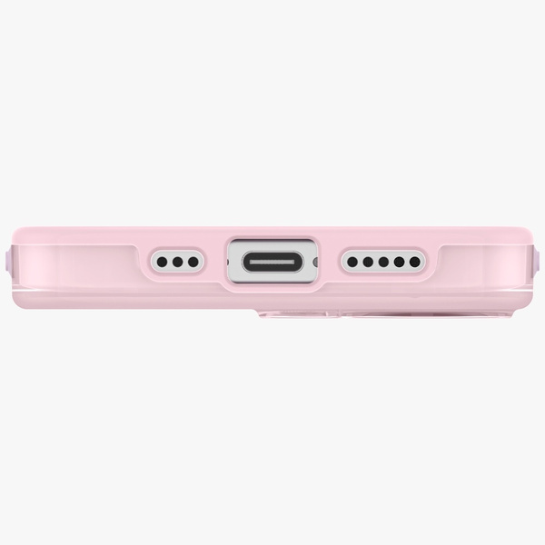 Etui UNIQ Clario do iPhone 17 Magclick   Charging różowy