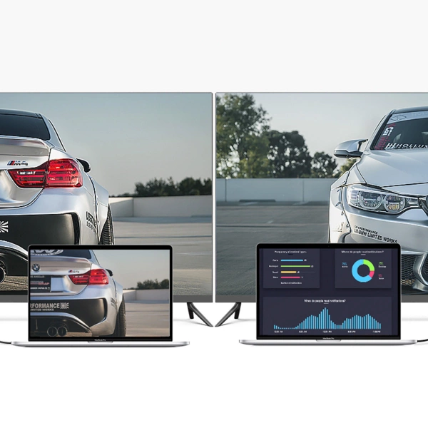 Ugreen angled HDMI cable (90°) 4K 2m black (HD103)