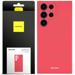 Spacecase Etui Silicone Case Galaxy S23 Ultra red