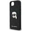 Etui Karl Lagerfeld Monogram Karl Head   Pin do iPhone 16e czarny
