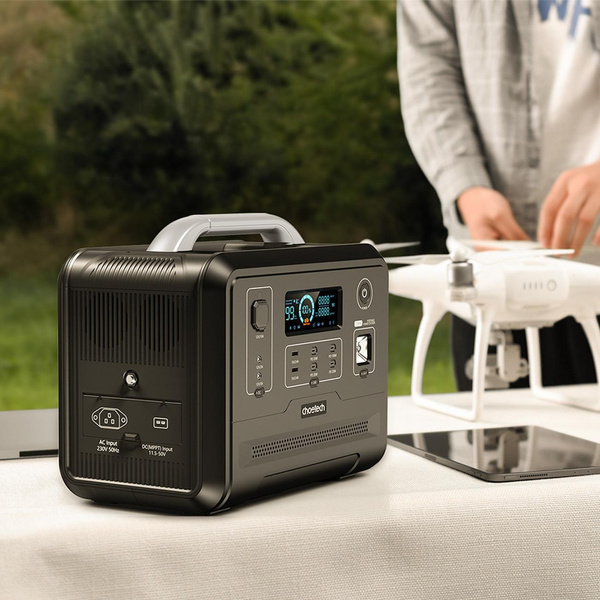 CHOETECH PORTABLE POWERBANK POWER BANK LIFEPO4 960WH 1200W BLACK (BS005)