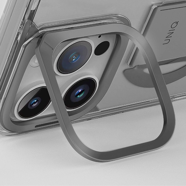 UNIQ etui Heldro Max iPhone 16 Pro 6.3"   Magclick Charging przezroczysty/clear lucent