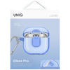 Etui UNIQ Glase Pro do AirPods 4 Lock    Case niebieski