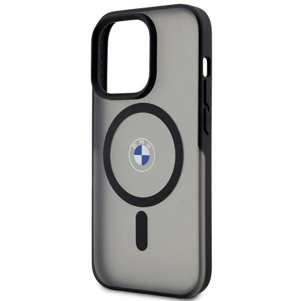 Case BMW BMHMP14XDSLK iPhone 14 Pro Max 6.7" black/black hardcase Signature MagSafe
