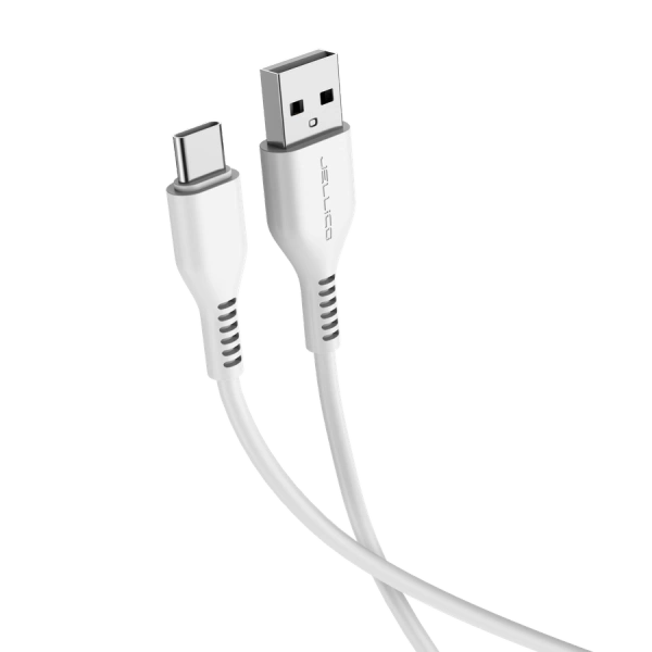 JELLICO kabel KDS-30 USB-C 3.1A 1M Biały