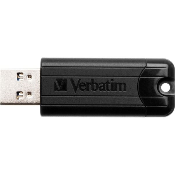 Verbatim Pendrive 128GB USB-A 3.2PinStripe czarny/black 49319