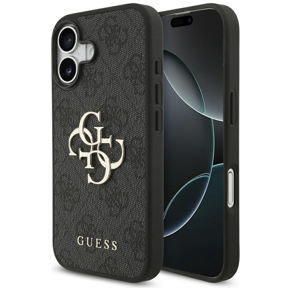 Etui Guess 4G Big Logo do iPhone 17 czarny