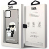KARL LAGERFELD KLHCP12MHNKCTGK IPHONE 12 /12 PRO 6,1" CZARNY/BLACK HARDCASE GLITER KARL&CHOUPETTE