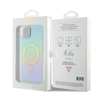Guess GUHMP15MHITSQ iPhone 15 Plus / 14 Plus 6.7" turkusowy/turquoise hardcase IML Iridescent MagSafe