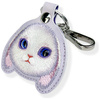 Etui na lokalizator / brelok Nimmy Big   Eyed Pet 2.0 Rabbit fioletowy