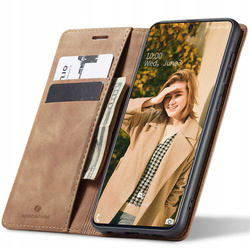 Spacecase Etui Wallet Galaxy A71 light brown