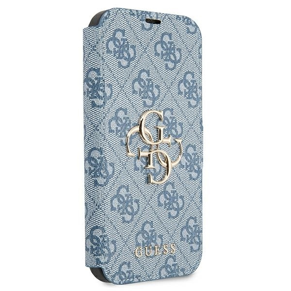 Guess GUBKP13S4GMGBL iPhone 13 mini 5,4"niebieski/blue book 4G Big Metal Logo
