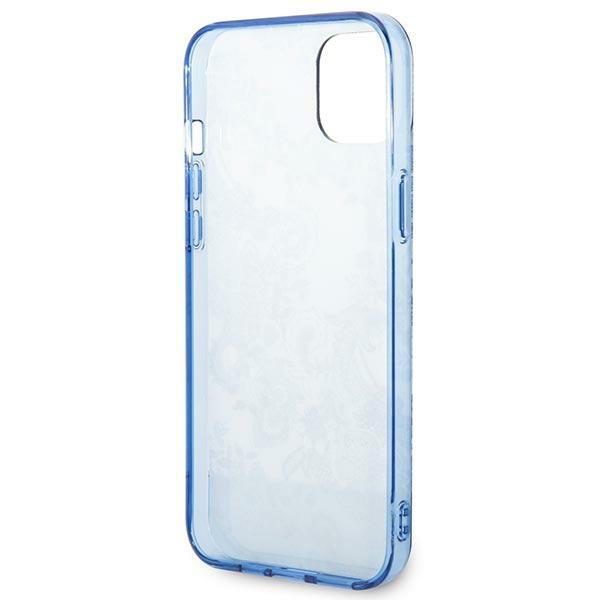 Guess GUHCP14MHGPLHB iPhone 14 Plus / 15 Plus 6.7" niebieski/blue hardcase Porcelain Collection