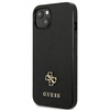 Guess GUHCP13SPS4MK iPhone 13 mini 5,4"czarny/black hardcase Saffiano 4G Small Metal Logo