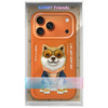 Etui Nimmy Glasses Cool Dog do iPhone 17 Pro Max pomarańczowy
