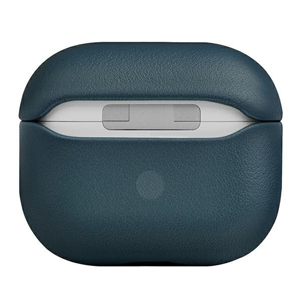 Etui UNIQ Terra Genuine Leather na AirPods 3 - niebieskie