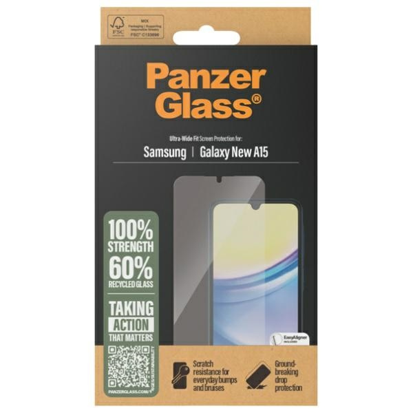 PanzerGlass Ultra-Wide Fit Sam A16 / A16  5G Screen Protection 3807