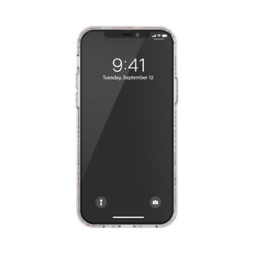 Diesel Snap Case Clear AOP iPhone 12 ProMax czerwono-szary/red-grey 42568