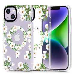 TECH-PROTECT MAGMOOD MAGSAFE IPHONE 14 WHITE DAISY