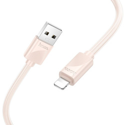 Kabel USB A do Lightning Hoco 2,4A 1 m X114 różowy