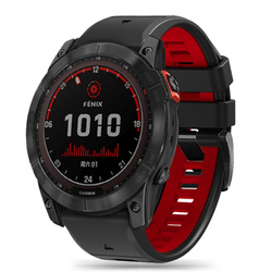 TECH-PROTECT ICONBAND PRO GARMIN FENIX 5 / 6 / 6 PRO / 7 BLACK/RED