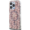 Guess GUHMP15LHGCUSTGP iPhone 15 Pro 6.1" różowy/pink hardcase IML GCube MagSafe