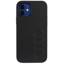 Audi Synthetic Leather iPhone 11 Pro 5.8" black/black hardcase AU-TPUPPCIP11-TT/D1-BK