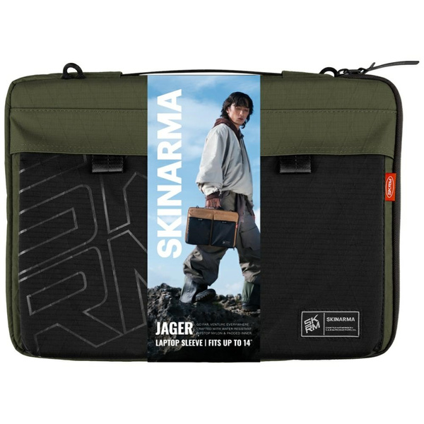 Torba na laptopa Skinarma Jager sleeve   14" oliwkowy
