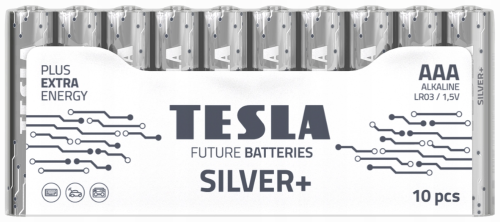 BATERIA TESLA SILVER+ AAA 10 szt