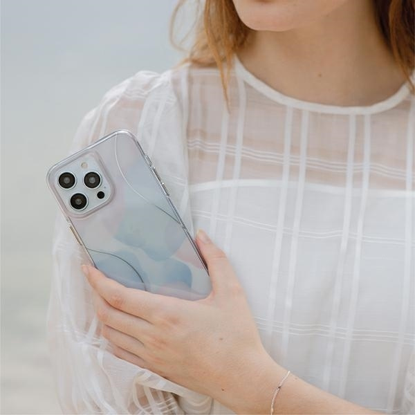 Etui Uniq Coehl Palette na iPhone 14 Pro Max - niebieskie