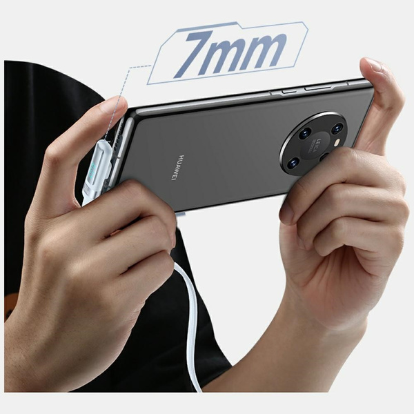 Kabel USAMS US-SJ653 PD 100W USB-C/USB-C 1.2m biały