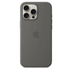 APPLE SILICONE CASE MYYV3ZM/A IPHONE 16 PRO MAX STONE GRAY OPEN PACKAGING
