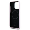 DKNY DKHMP14XSMCHLP iPhone 14 Pro Max6.7" różowy/pink hardcase Liquid Silicone Small Metal Logo MagSafe