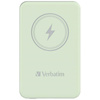 Verbatim Powerbank indukcyjny `n` Go 15W5000mAh Wireless Magnetic zielony/green 32241