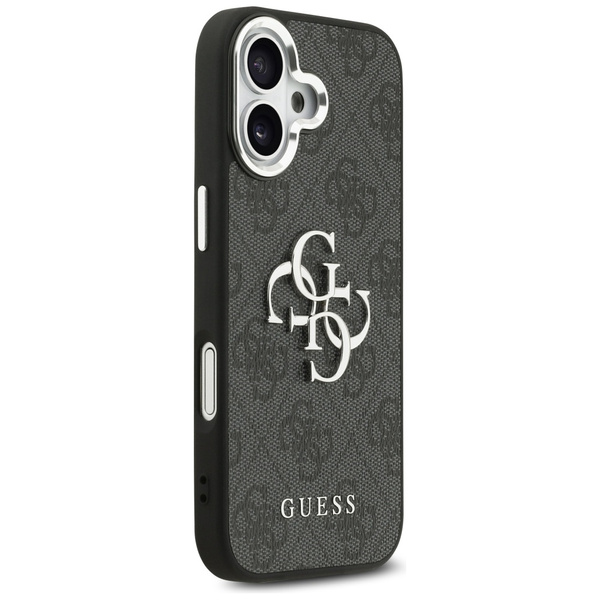 Etui Guess 4G Big 4G Classic Logo do iPhone 17 czarny srebrny