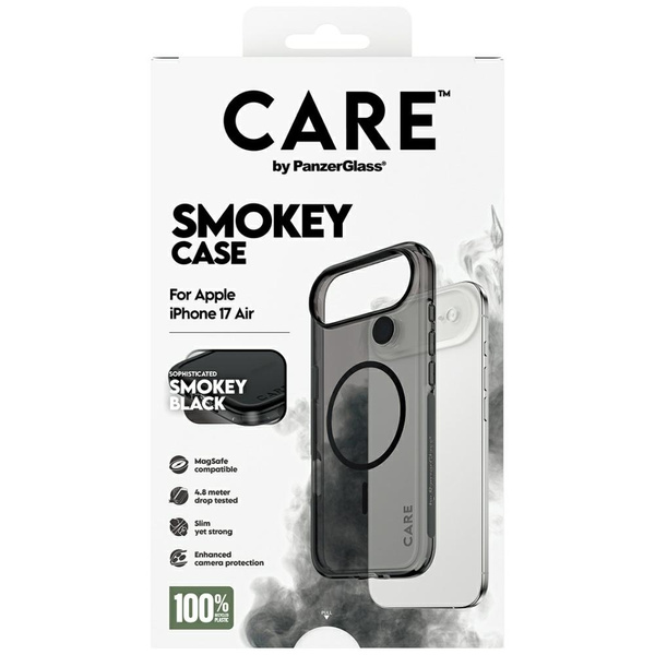 Etui CARE by PanzerGlass Flagship Urban  Explorer w. Black MagSafe do iPhone Air dymny