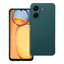 Futerał MATT do XIAOMI Redmi 13C / POCO C65 ciemnozielony