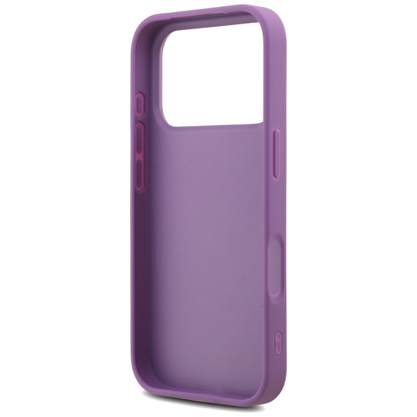 Etui Guess Fixed Glitter Big 4G do       iPhone 17 Pro liliowy