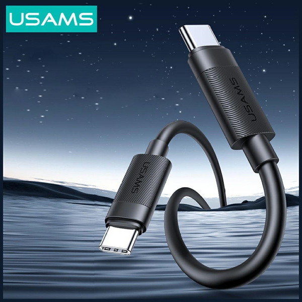 Kabel USAMS U94 60W USB-C do USB-C 1m    czarny