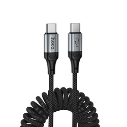 Kabel USB C do C Hoco PD 3A 1,5 m X121 czarny