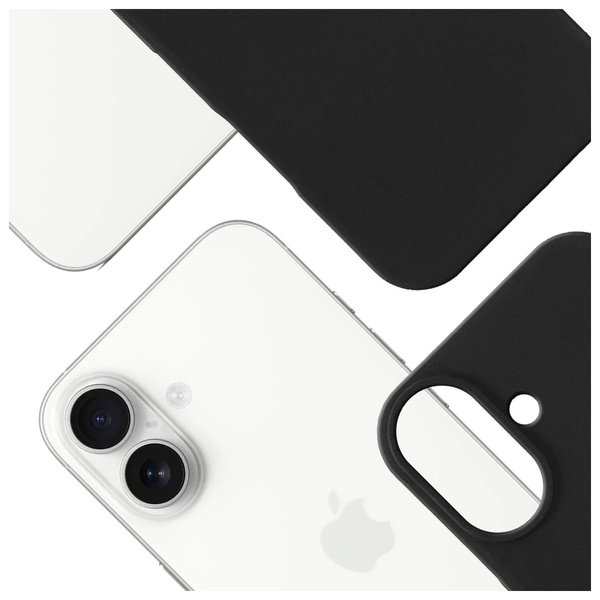 Etui 3MK Hardy MagSilicone do Apple      iPhone 17 grafitowy