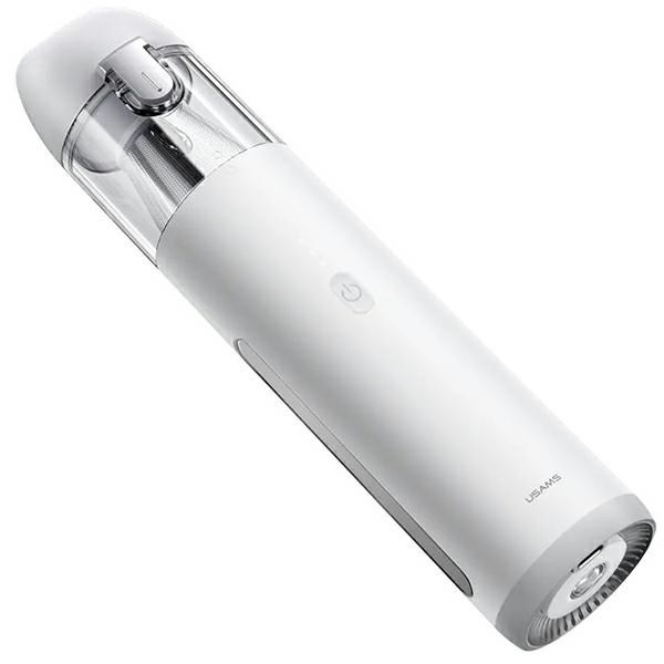 USAMS ODKURZACZ MINI BEZPRZEWODOWY GEOZ SERIES 65W BIAŁY /WHITE MNXCQZB23402 (US-ZB234)