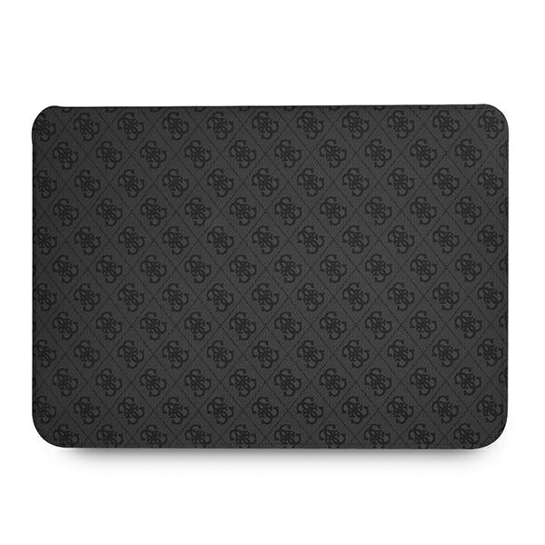 Guess Sleeve GUCS16P4TK 16" czarny/black4G Uptown Triangle logo