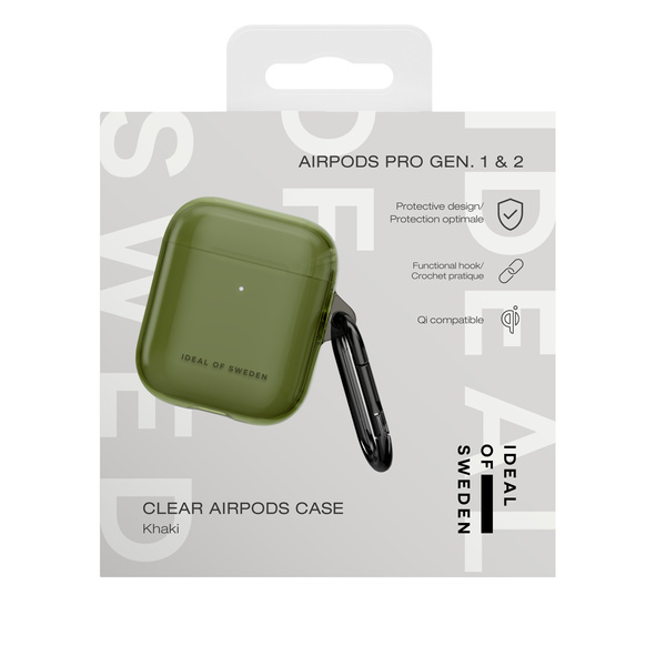 Ideal of Sweden Etui na słuchawki AirPods Gen 1/2 Khaki